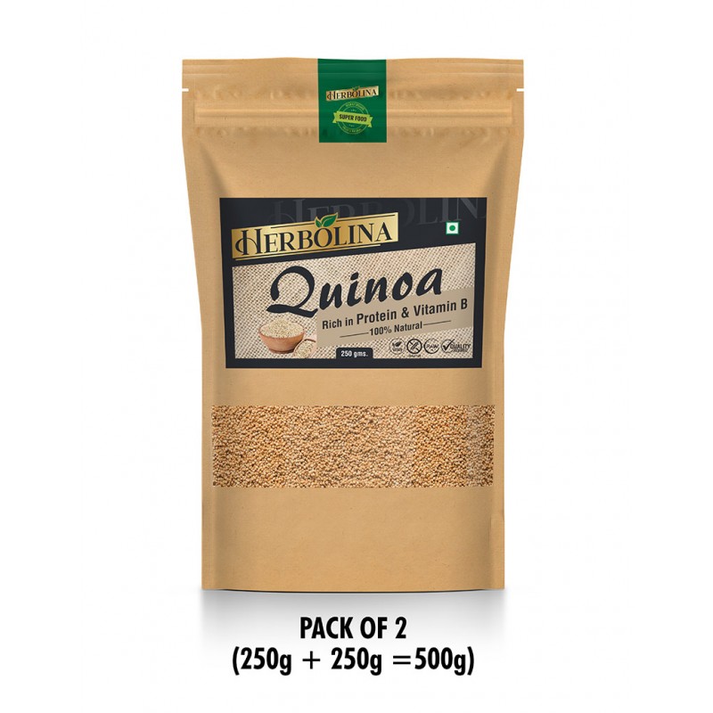 Quinoa (Pack of 2, 250 gms X 2 = 500 Gms.)